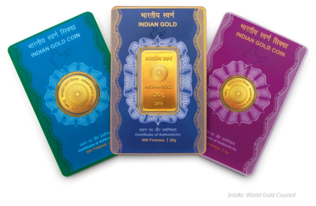 Czy złota moneta z Indii podbije świat?