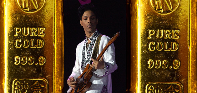 Prince zostawił spadkobiercom 20 kg złota!